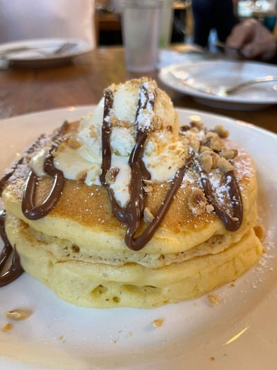 Pancake Chocolate Peanut Butter