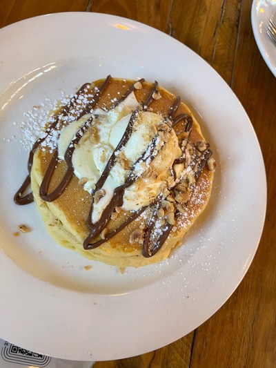 Pancake Chocolate Peanut Butter