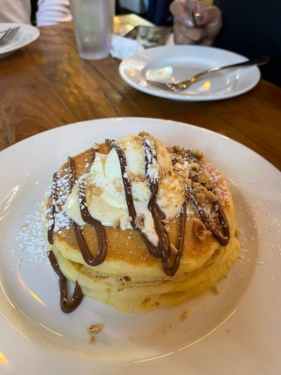 Pancake Chocolate Peanut Butter