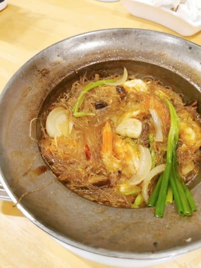 กุ้งอบวุ้นเส้น