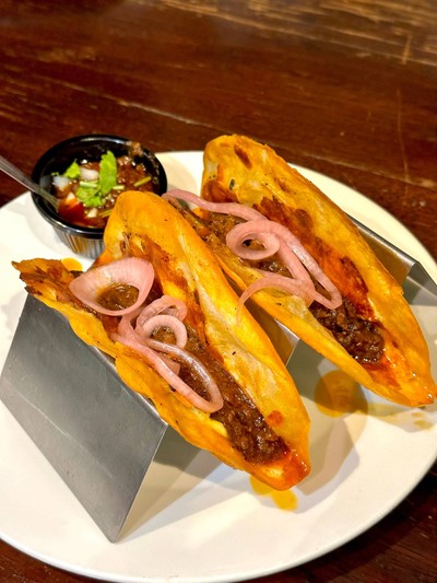 Smoky Beef Birria Taco