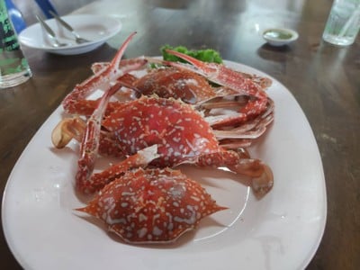 เมนูของร้าน ครัวพ่อกำนัน ซีฟู้ด