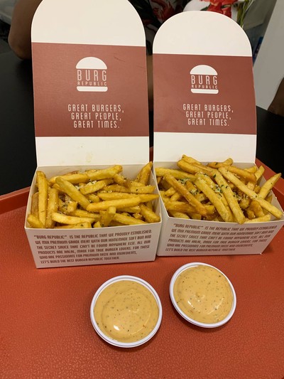 Parmesan Potato Fries - เฟรนฟรายส์ปรุงพาร์เมซานชีส