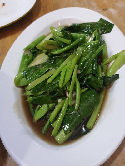 คะน้าน้ำมันหอย