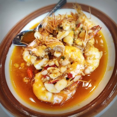 กุ้งซอสมะขาม