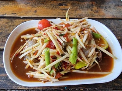 เมนูของร้าน น้องโอปอร์ไก่ย่างวิเชียรบุรี