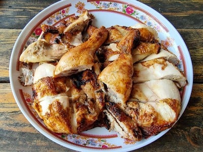 เมนูของร้าน น้องโอปอร์ไก่ย่างวิเชียรบุรี