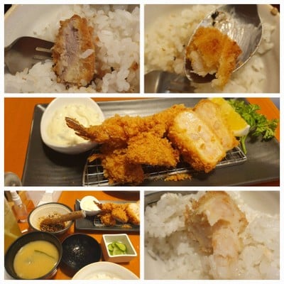 ชุดเอบิคัตสึและทงคัตสึสันใน