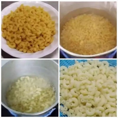 วิธีทำ มักกะโรนีทูน่ามะกอกดำ