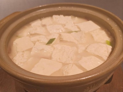 เต้าหู้ต้มจืดใส่หมู