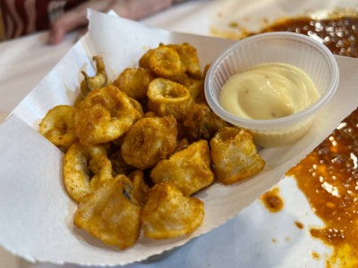 หมึกทอด