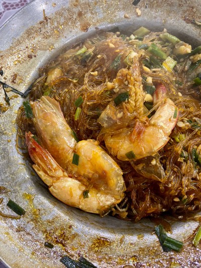 กุ้งอบวุ้นเส้น