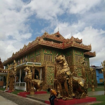 บรรยากาศ วัดไทยวัฒนาราม