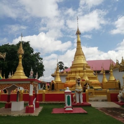 บรรยากาศ วัดไทยวัฒนาราม