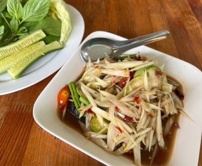 ตำปู ปลาร้า