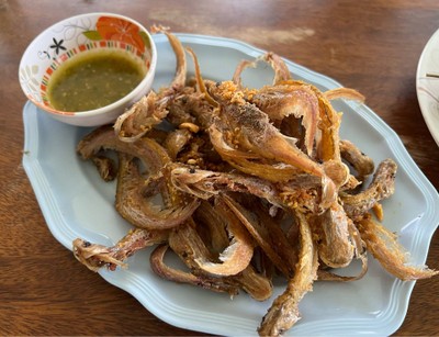 ปลาเนื้ออ่อนทอดกรอบ