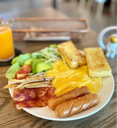 🍳 All - Day Breakfast. (Price 139 Baht.)