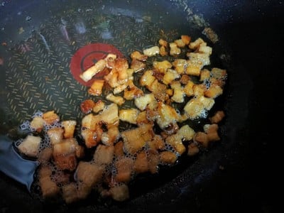 วิธีทำ ข้าวผัดกากหมู