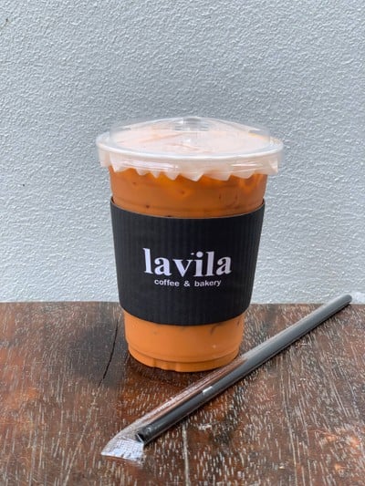 เมนูของร้าน lavila cafe ไทรน้อย