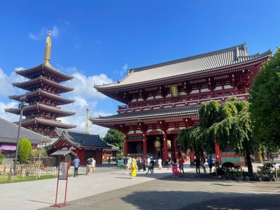 บรรยากาศ Asakusa Temple