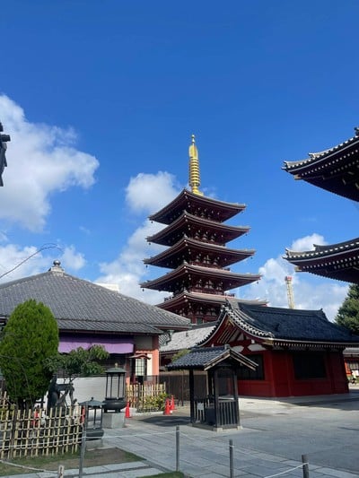 บรรยากาศ Asakusa Temple
