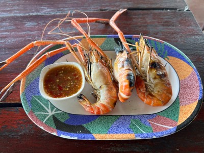 กุ้งเผา