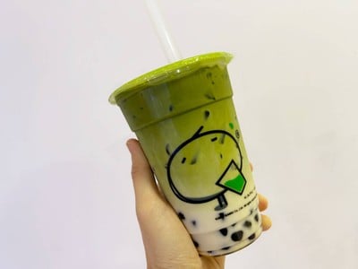 พรีเมี่ยมมัทฉะเพิ่มไข่มุกดำ