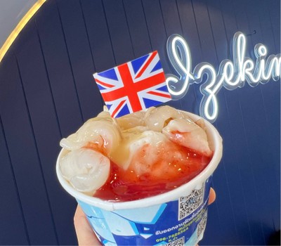 บิงซูลิ้นจี่สตรอเบอรี่