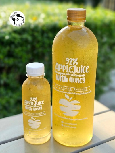 น้ำแอปเปิ้ลฟูจิผสมน้ำผึ้งป่า ขนาด1000ml