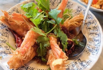 กุ้งซอสมะขาม