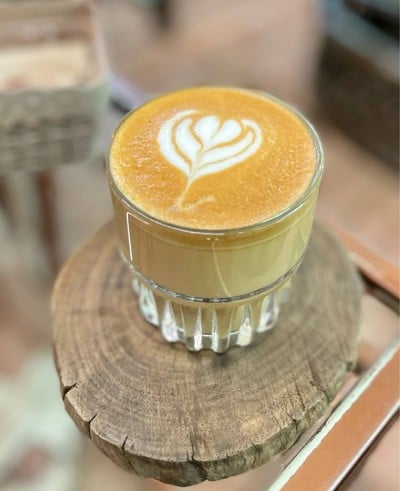 ☕️ Piccolo Latte. (Price 80 Baht .)