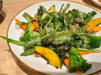 Grilled and Marinated Vegetable Salad