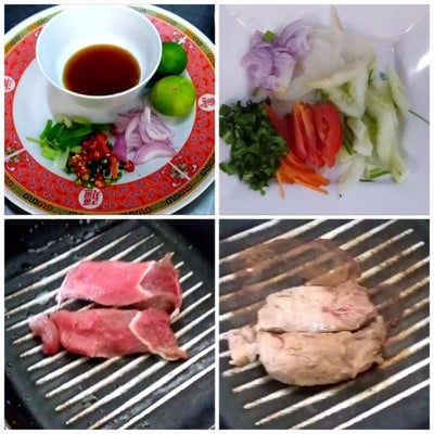 วิธีทำ ยำเนื้อย่าง วิธีทำ ยำเนื้อย่าง