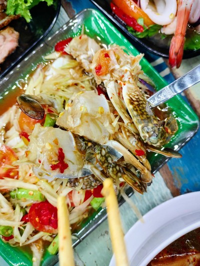 ส้มตำปูม้า