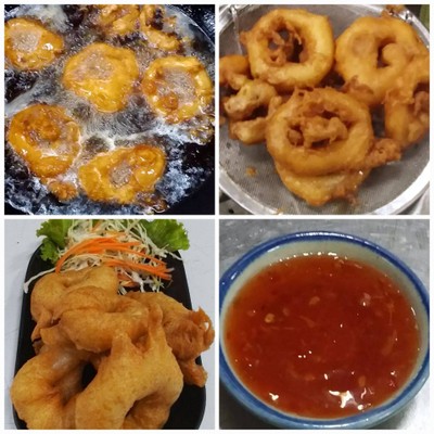 วิธีทำ ปลาหมึกชุปแป้งทอด