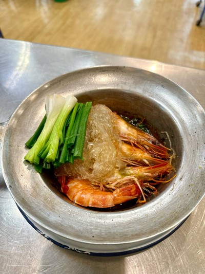กุ้งอบวุ้นเส้น