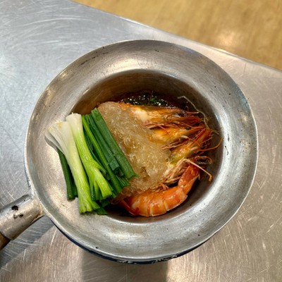 กุ้งอบวุ้นเส้น