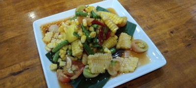 ตำข้าวโพด