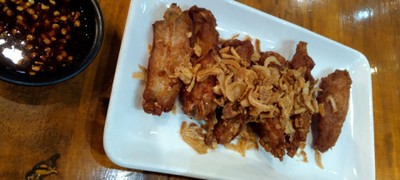 ปีกไก่ทอด