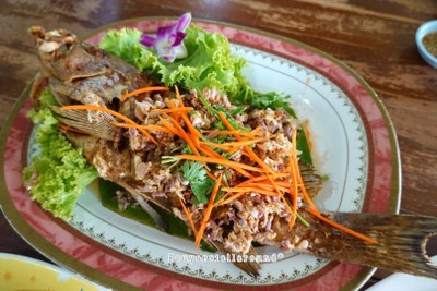 ปลาสำลีทอด