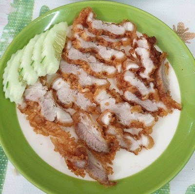 หมูทอด