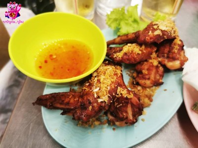 ปีกไก่ทอด