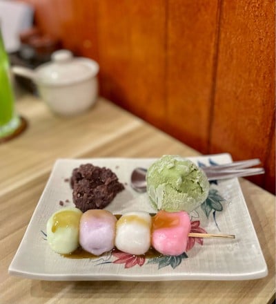 🍡 Dango Ice Cream. (Price 49 Baht.)