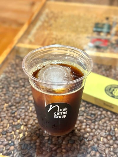 เมนูของร้าน Noob coffee Roaster