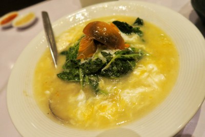 ผักโขมจีนกับไข่ 3 อย่าง