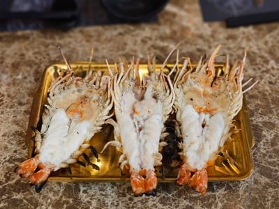 กุ้งแม่น้ำเผา