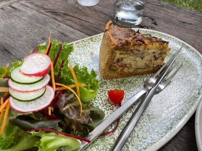 Quiche & Salad