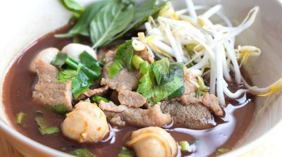 เกาเหลาหมูน้ำตก