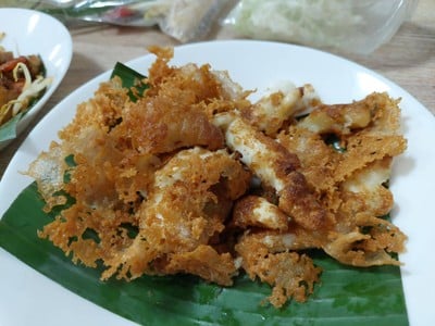 ไข่หมึกทอดกรอบ