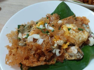 หอยนางรมทอดกรอบ